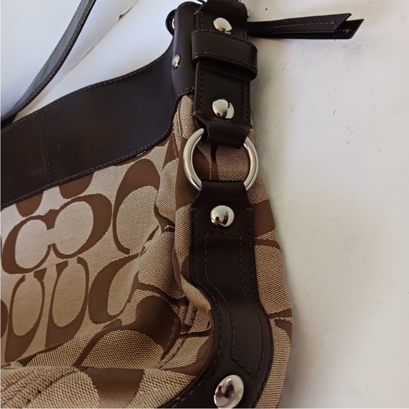 coach signature classic zoe shoulder soho hobo bag - Picture 10 of 10